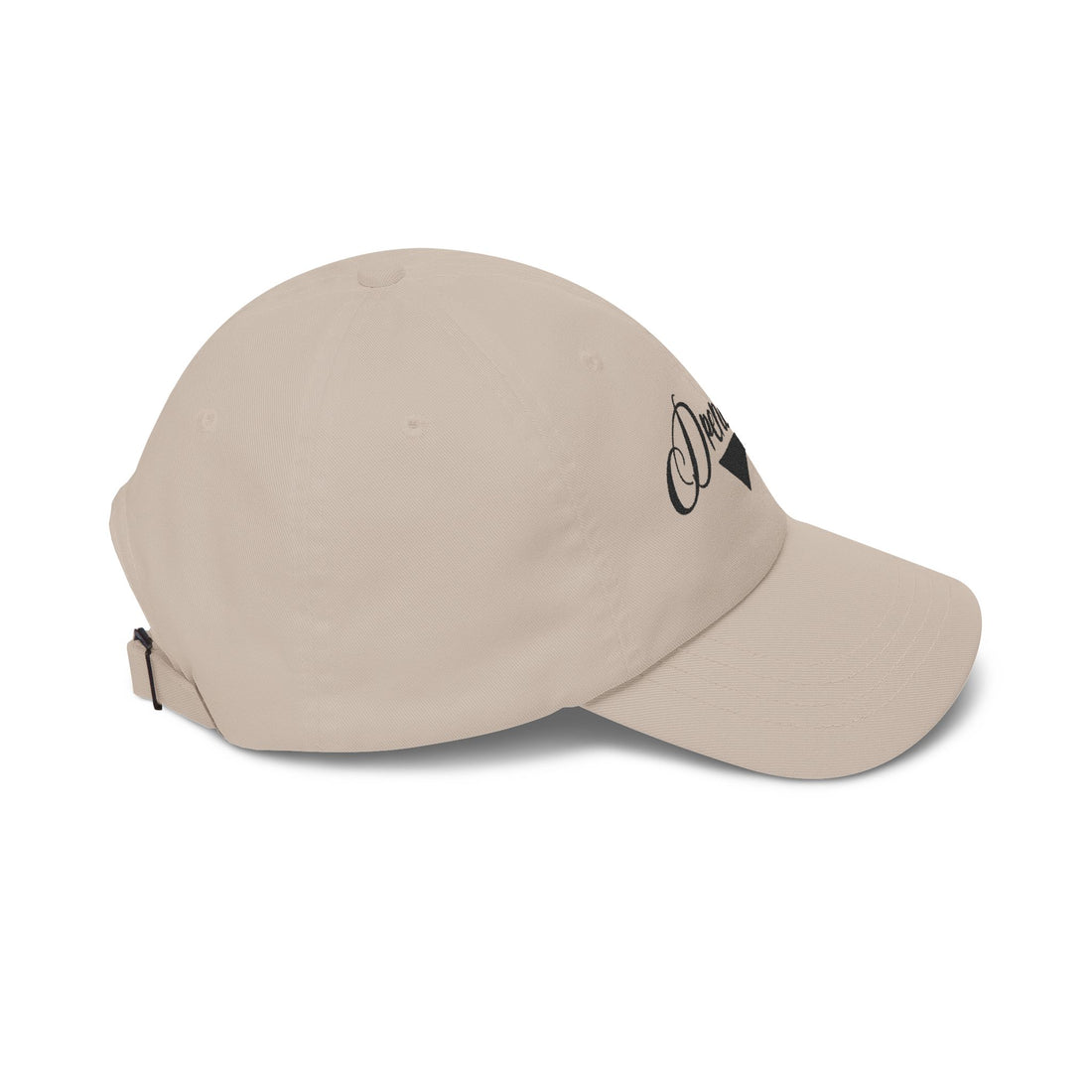 Drenched Script Dad Cap — Embroidered Vintage Baseball Hat